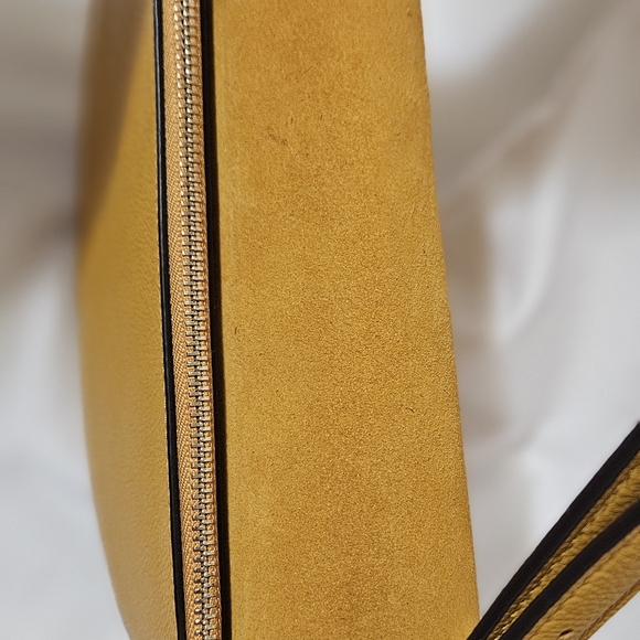 NWT Kate Spade crossbody bag Suede Mixet mat Luna - Picture 5 of 9